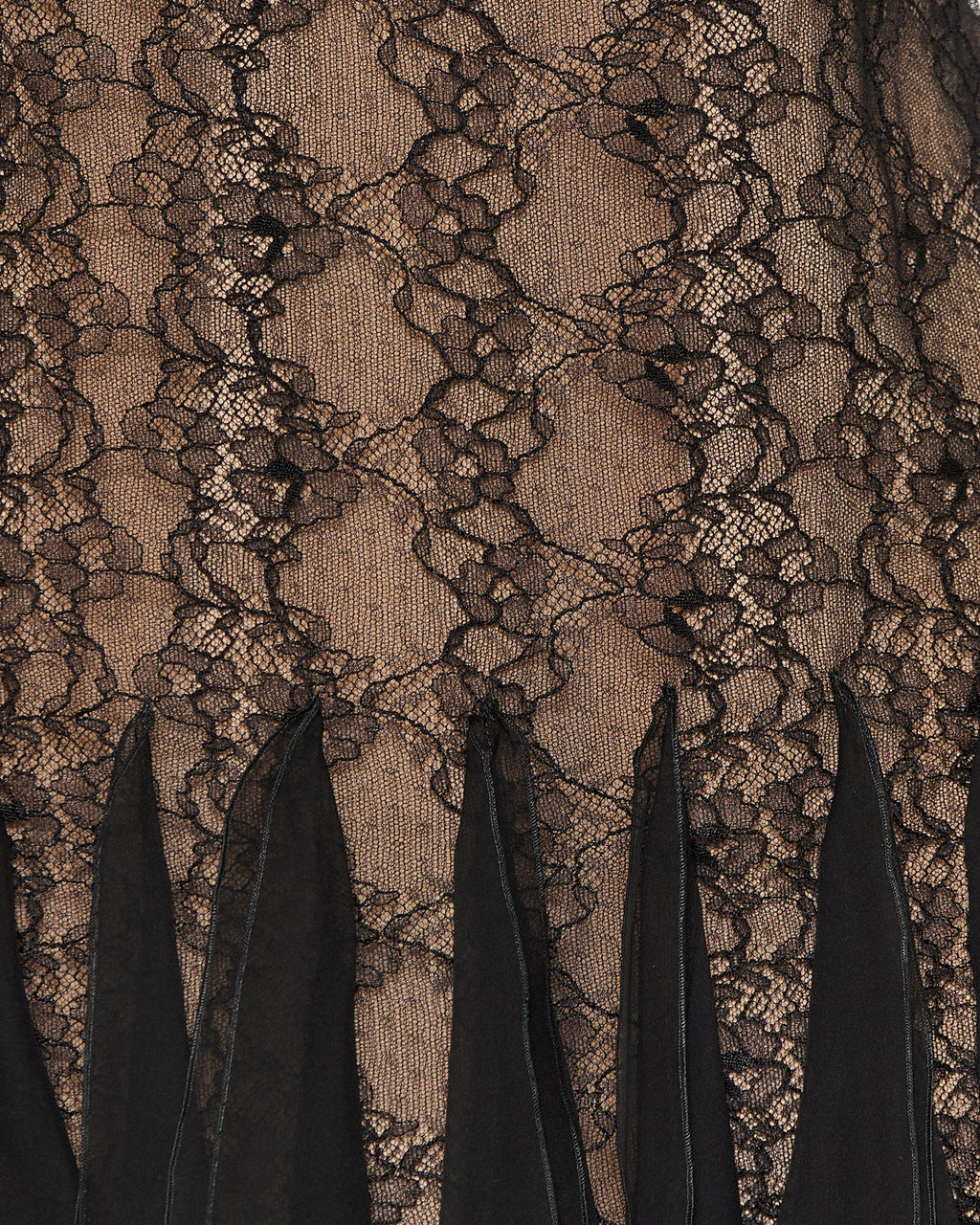 Lace mini dress