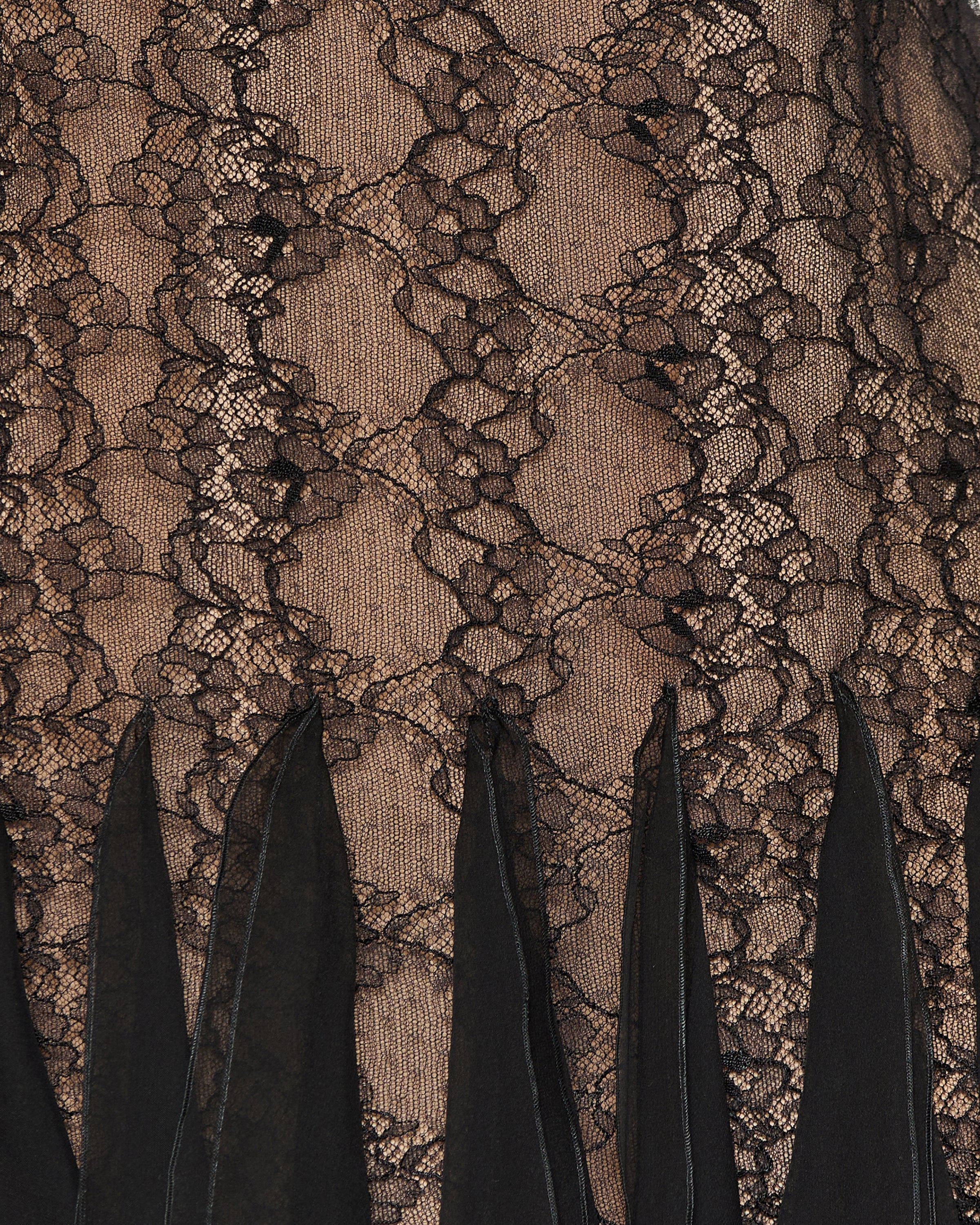 Lace mini dress