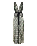 Floral print maxi dress