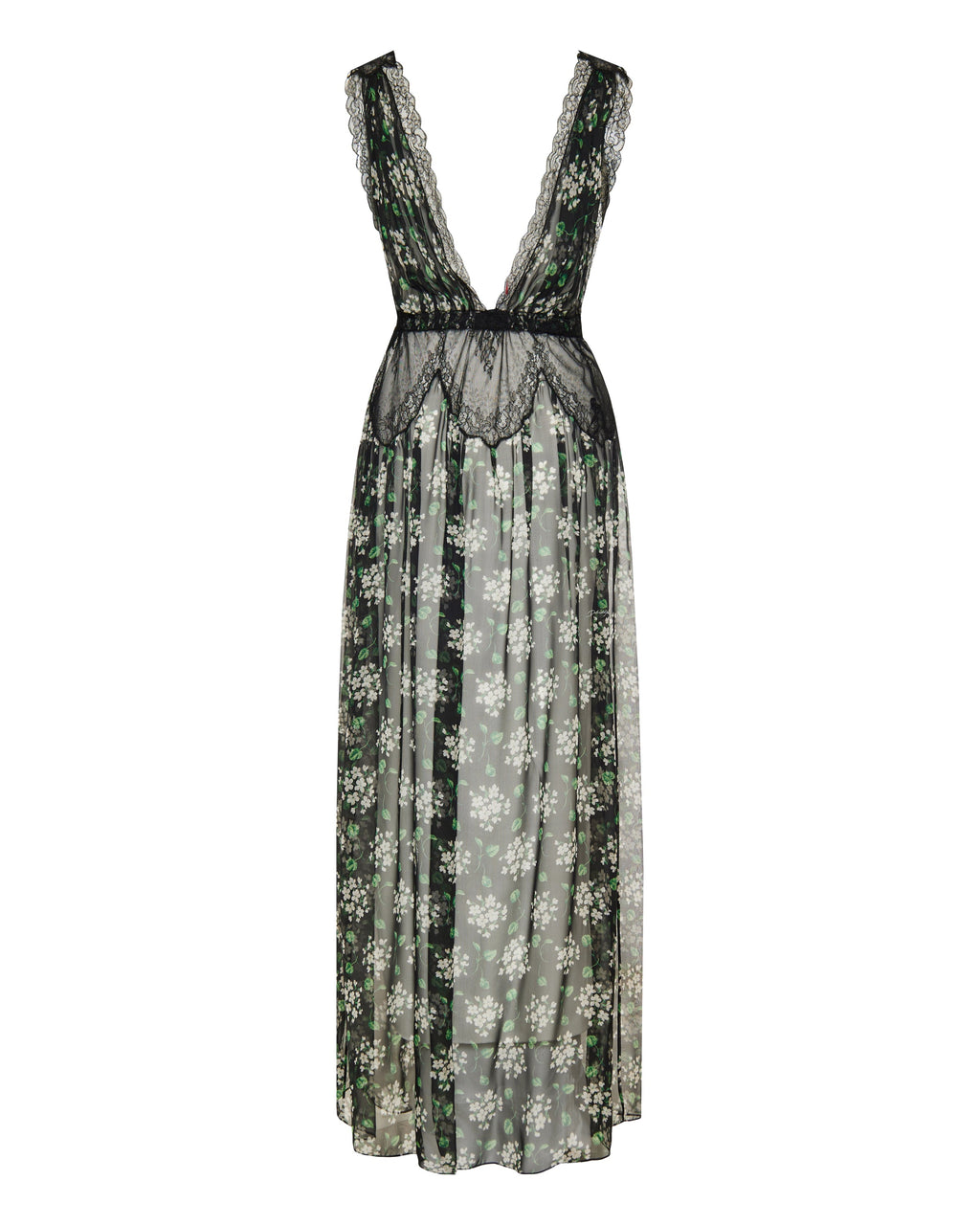 Floral print maxi dress