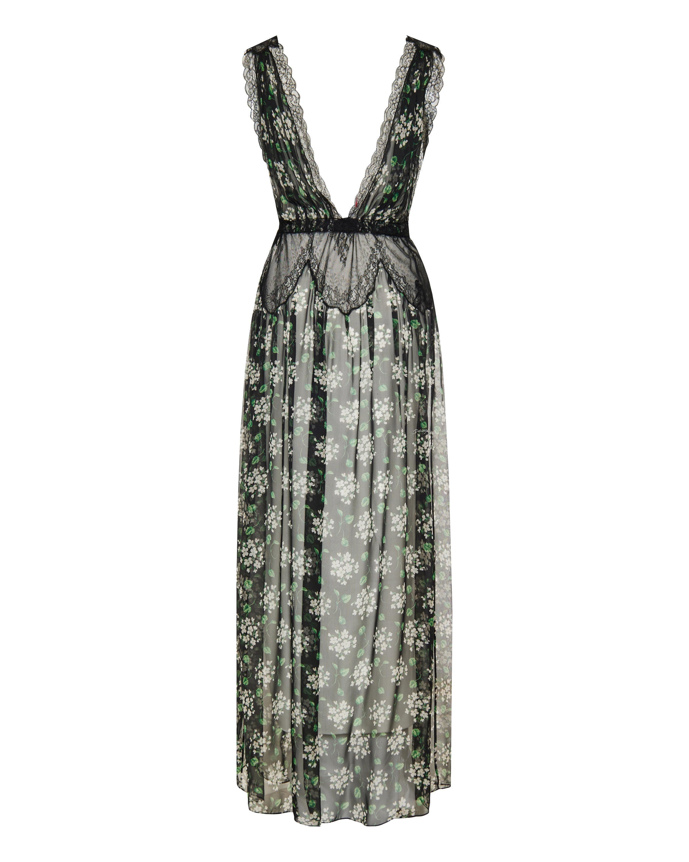 Floral print maxi dress
