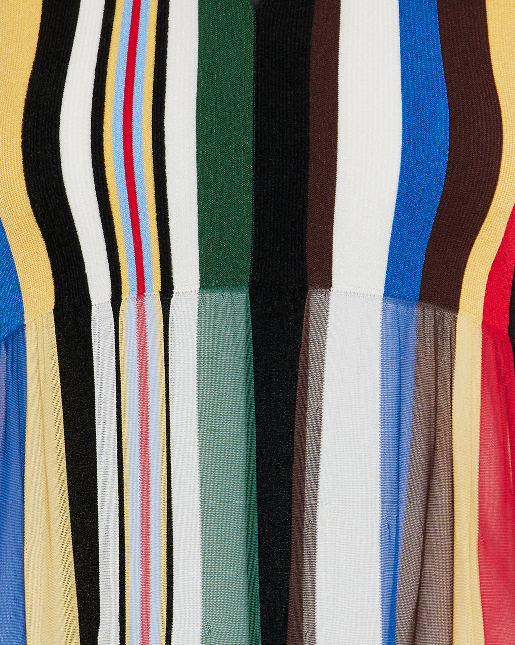 Stretch viscose-blend long dress