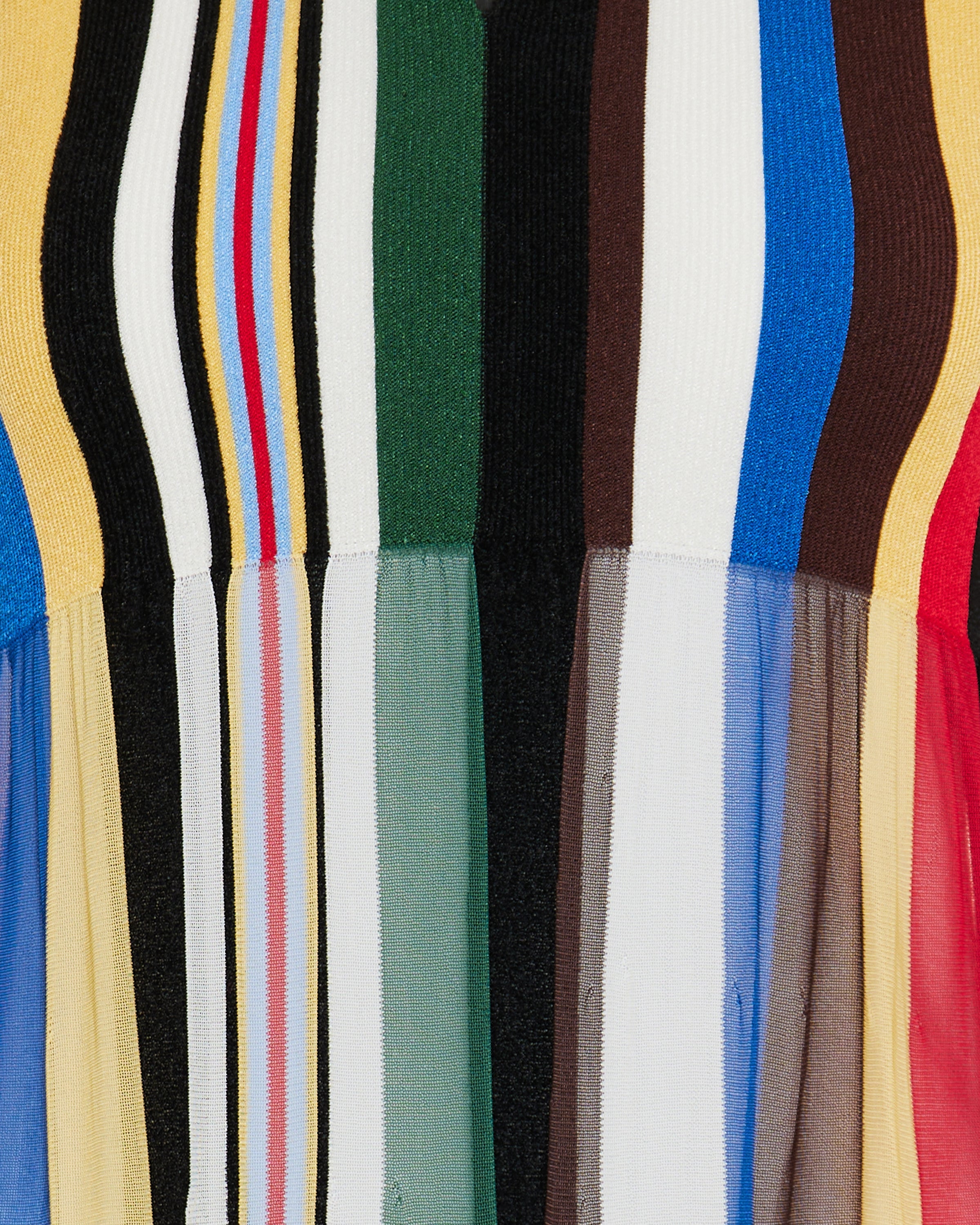 Stretch viscose-blend long dress