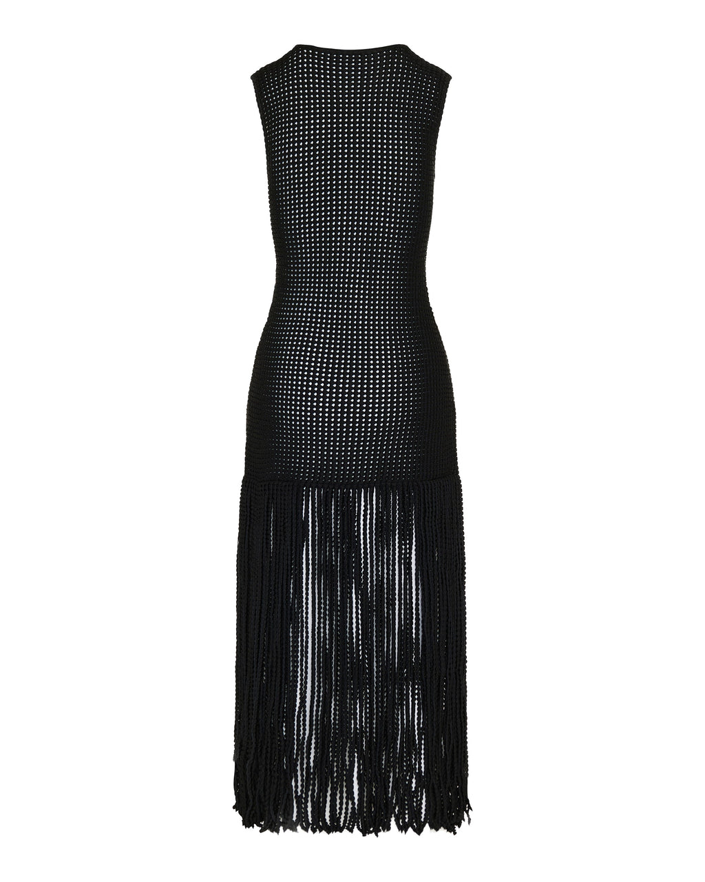 Alaia Fringe-detail mini dress
