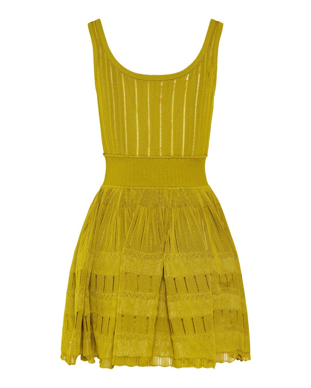 Crinoline knit mini dress