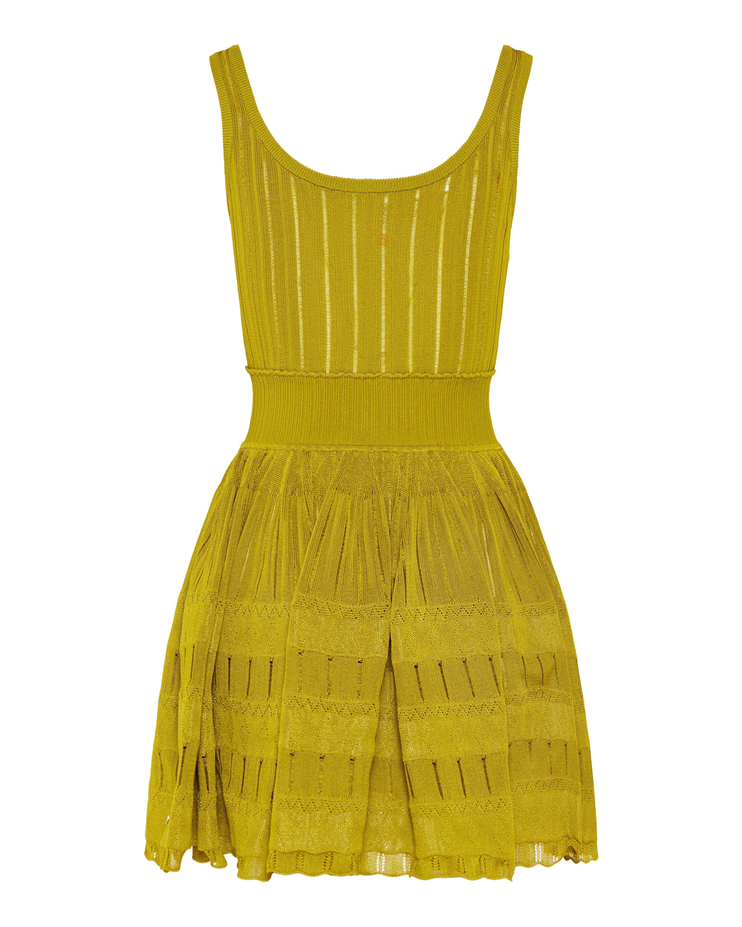Crinoline knit mini dress