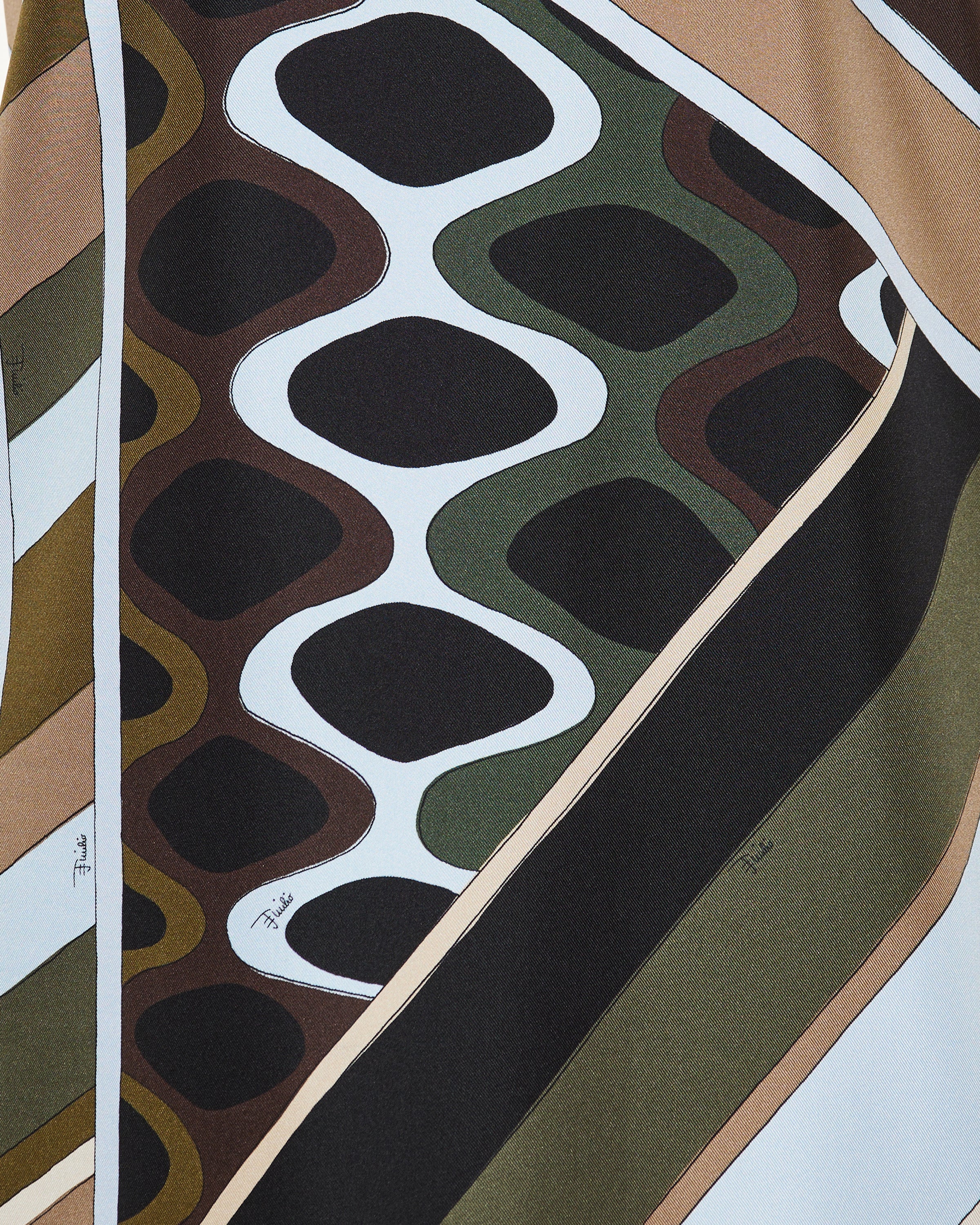 Vivara print silk dress