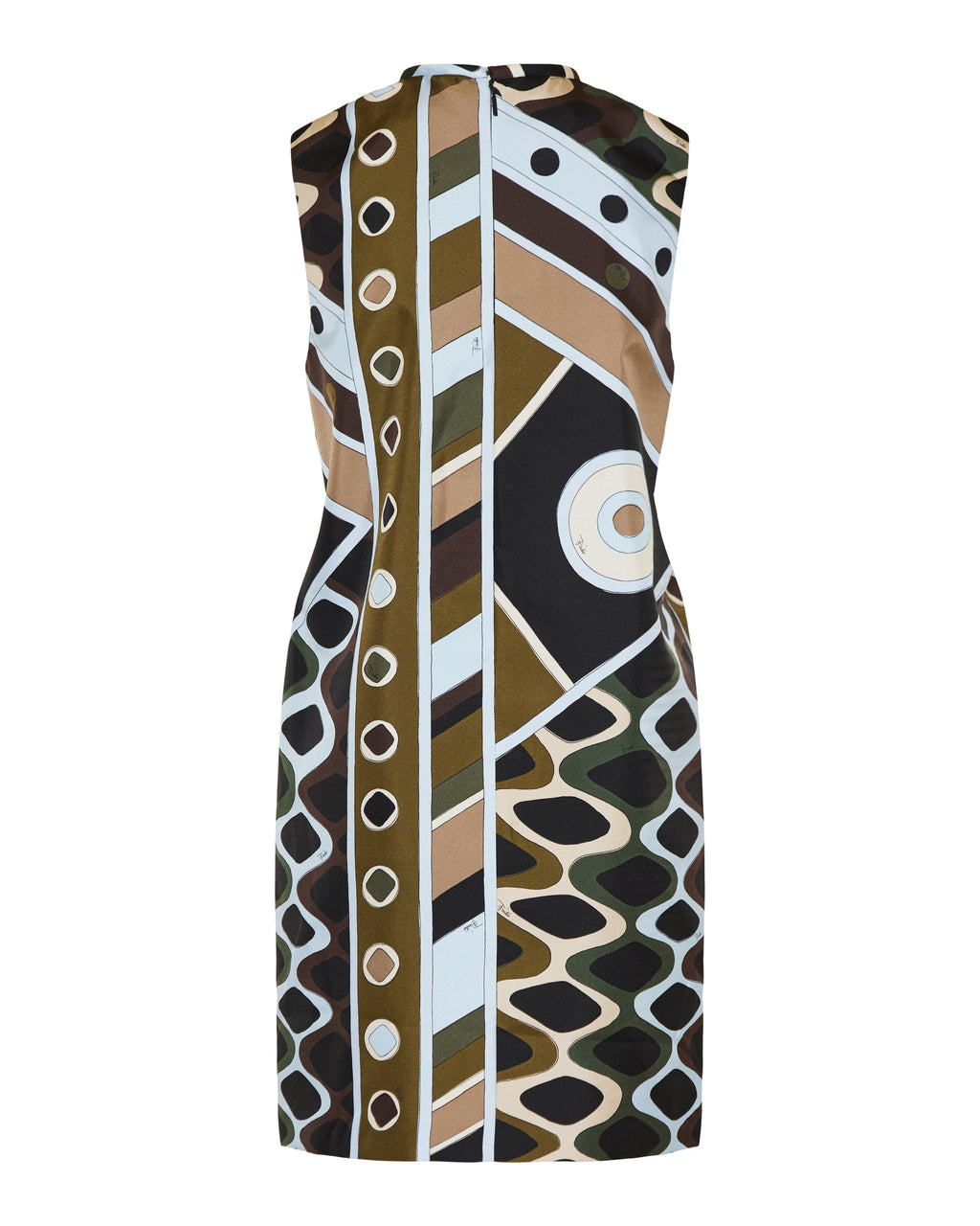 Vivara print silk dress
