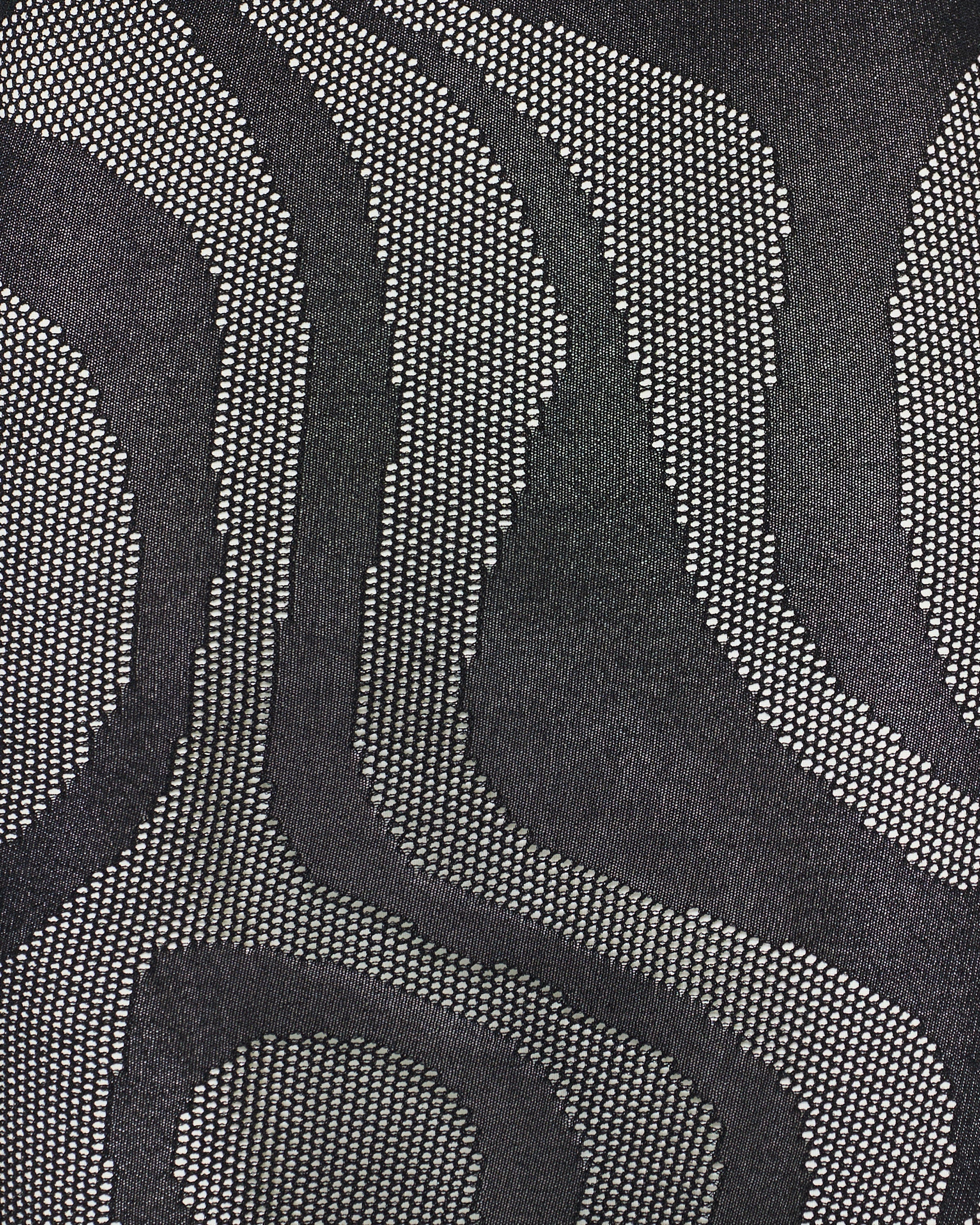 Marmo jacquard fitted long dress