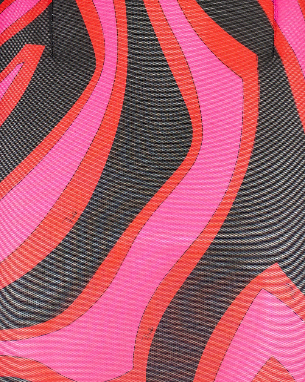Labirinto print long fitted dress