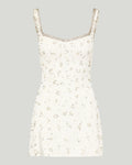 Bridal crystal mini dress