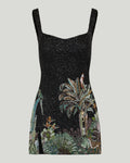 Rio crystal-embellished mini dress
