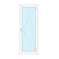 Portafinestra in PVC 1 anta 75x250