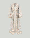 Zimmermann Roselight plunge midi dress