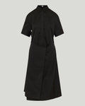 Loewe Wrap cotton midi dress