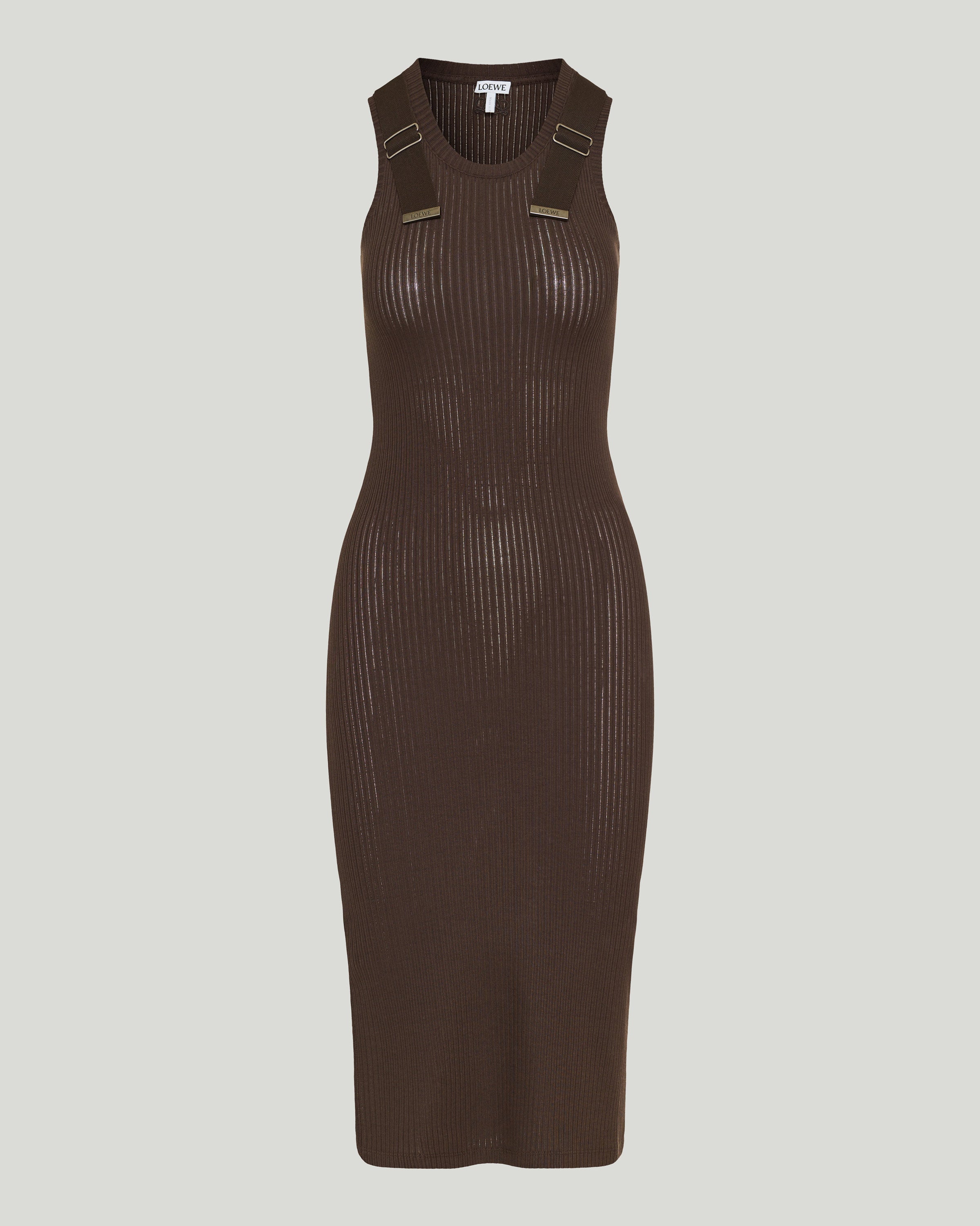 Stretch cotton dress
