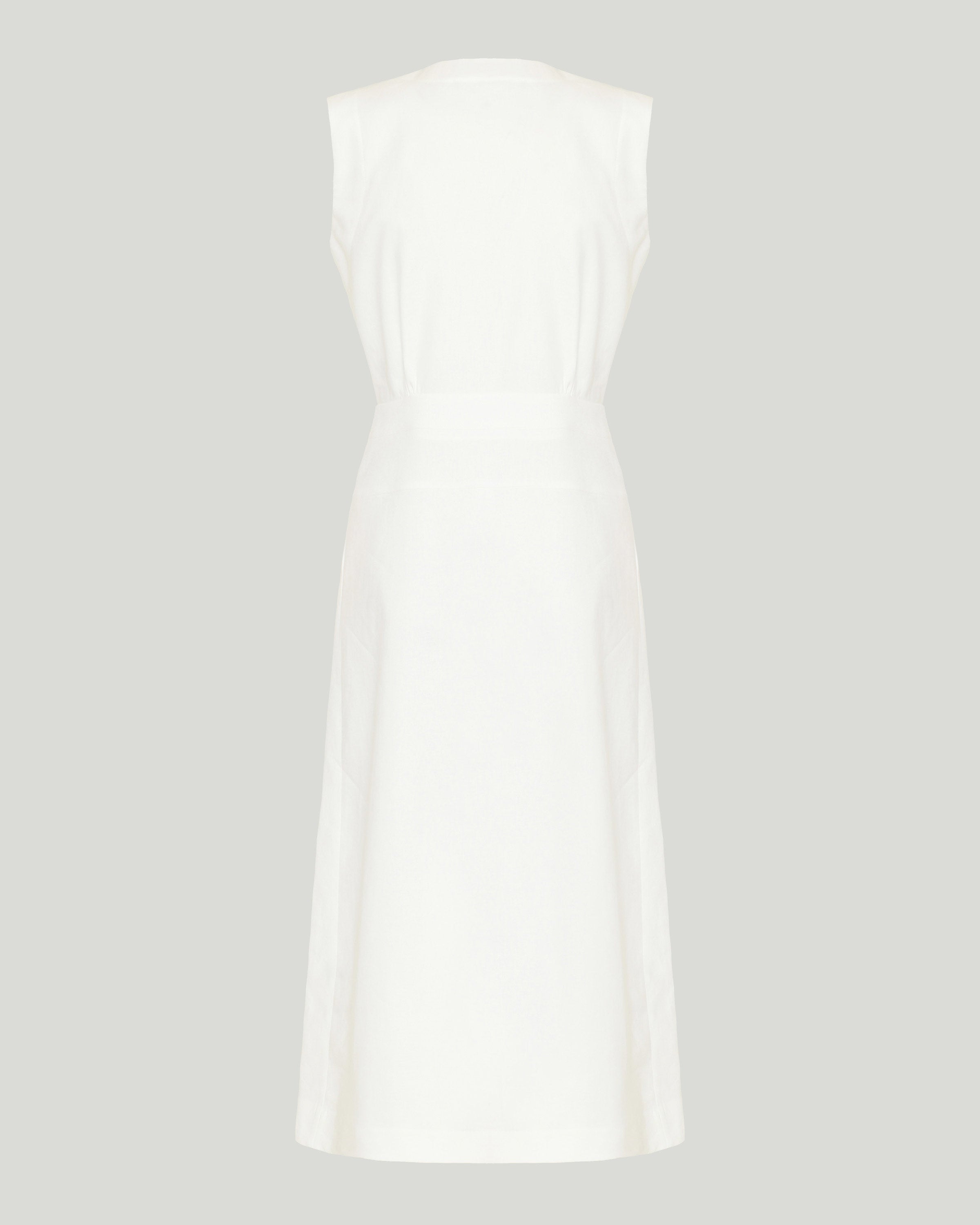 LInen midi dress