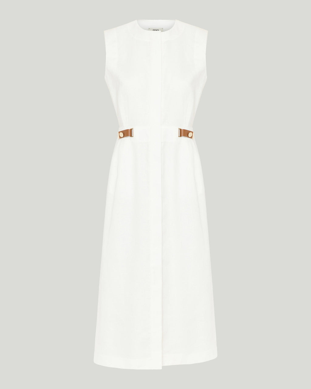 LInen midi dress