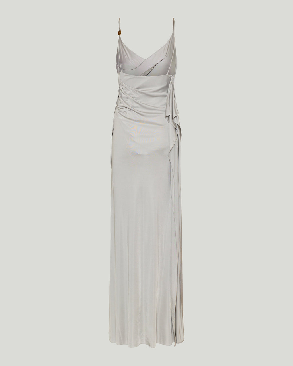 Draped jersey gown