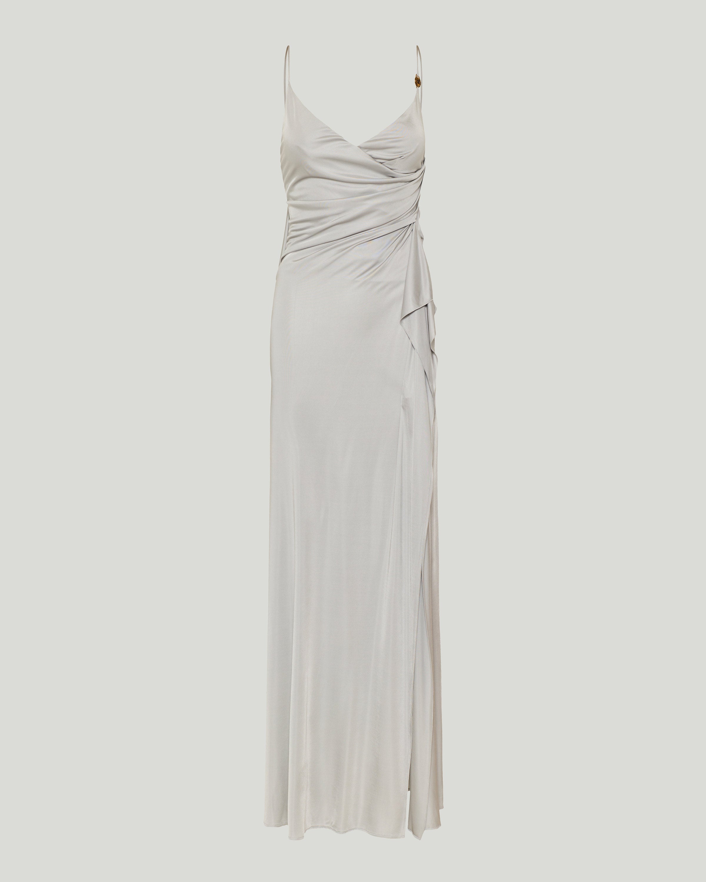 Draped jersey gown