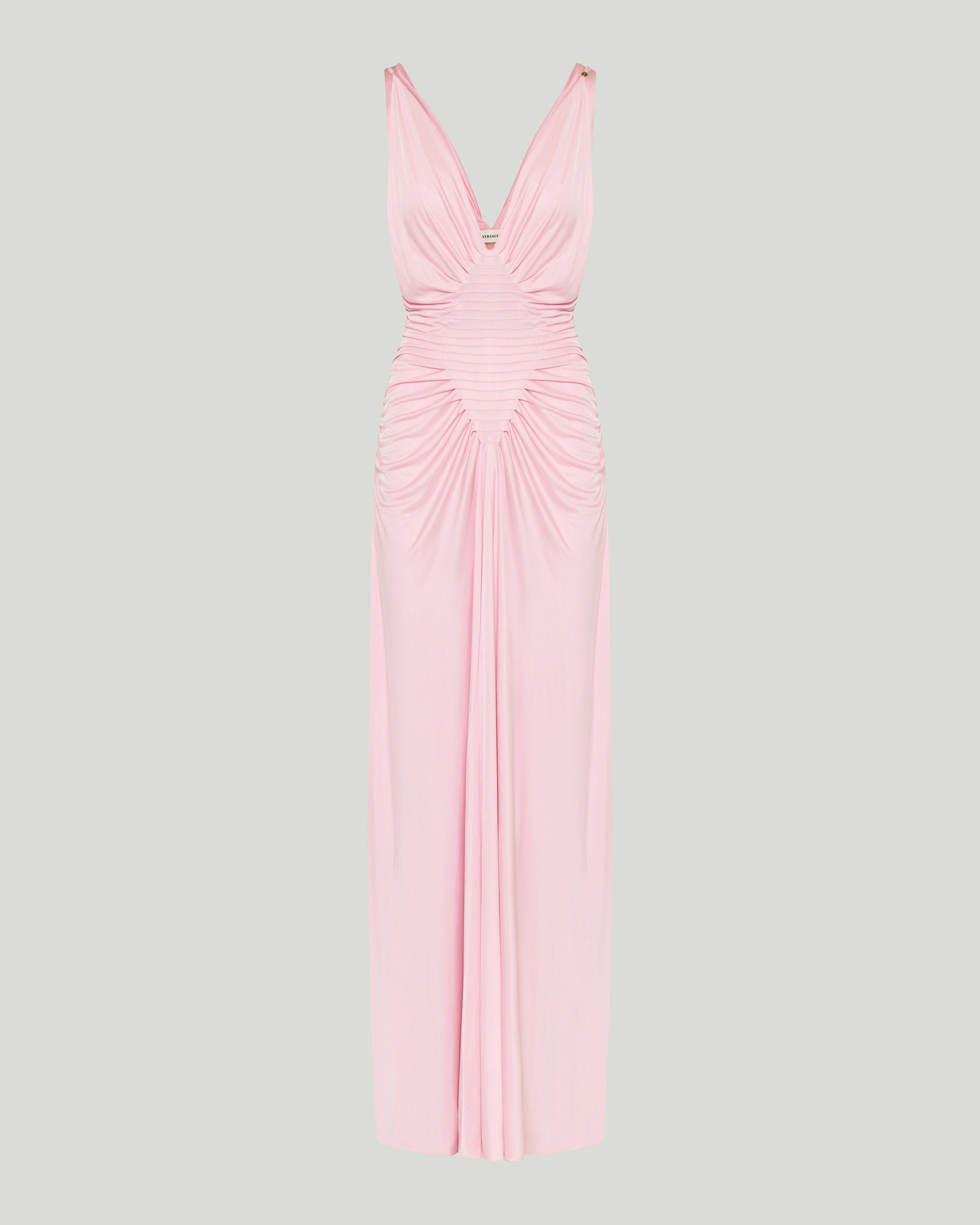 Draped gown