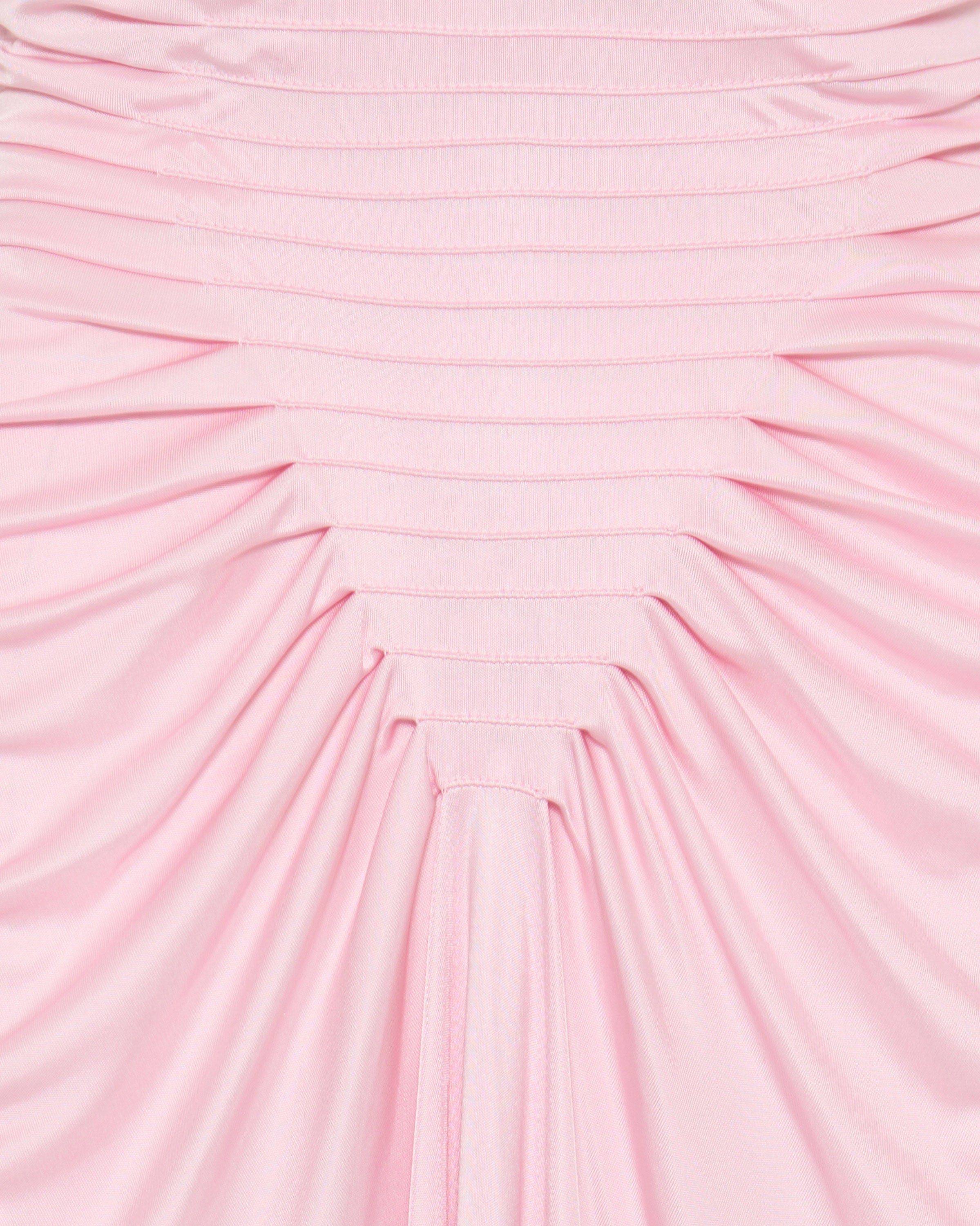 Draped gown