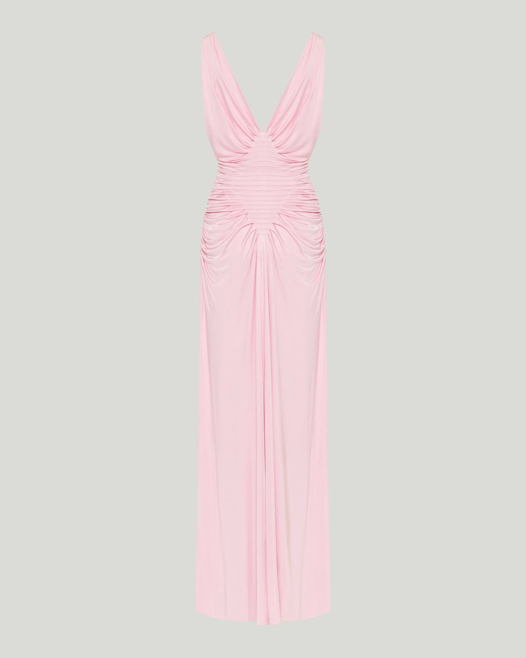 Draped gown