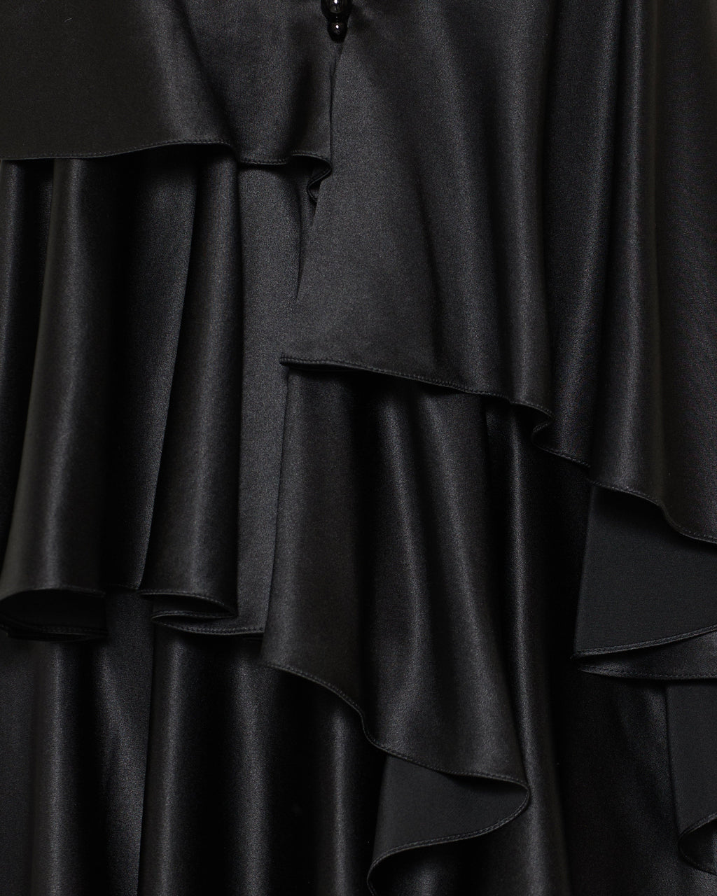 Balmain Silk draped mini dress
