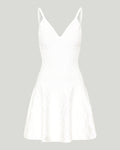 Balmain Quilted knit mini dress