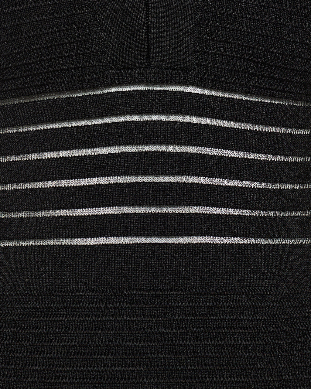 Balmain V-neck knit mini dress