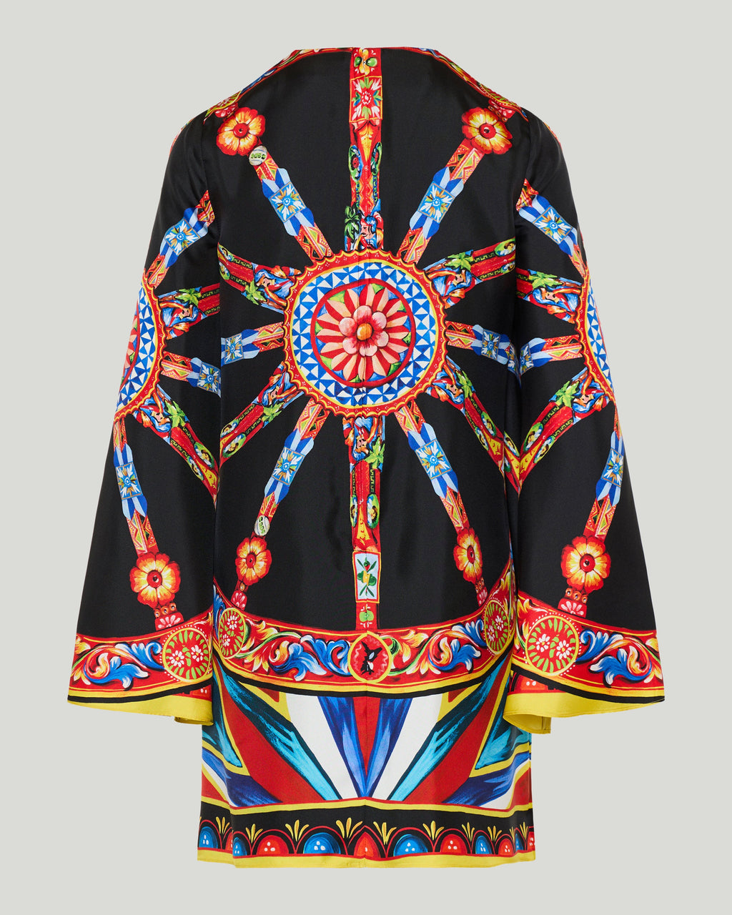 Dolce & Gabbana Carretto silk twill kaftan