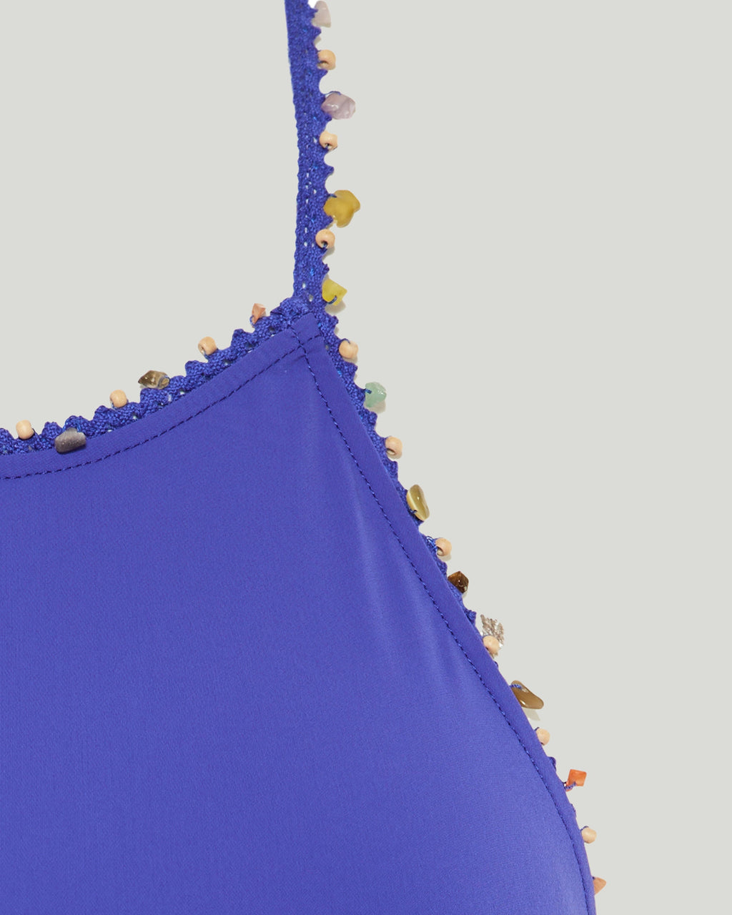 Embellished halterneck maxi dress