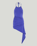 Beach quartz ruched mini dress