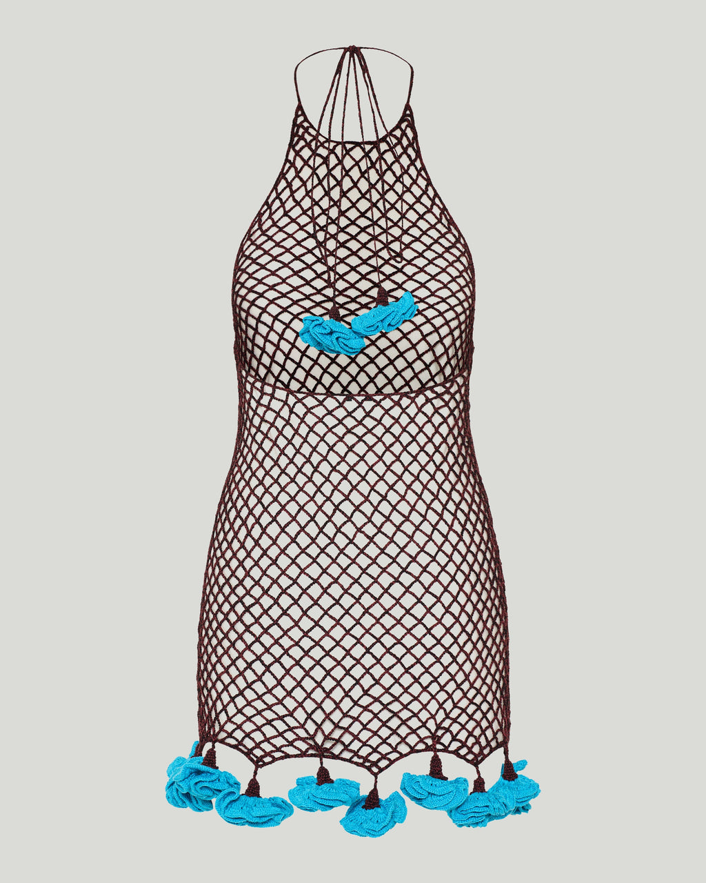 Floral crochet dress
