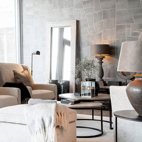 Mason Sofabord sett 2 stk Antique Grey