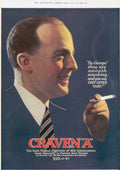 1926 Vintage Advertising CRAVEN A CIGARETTES