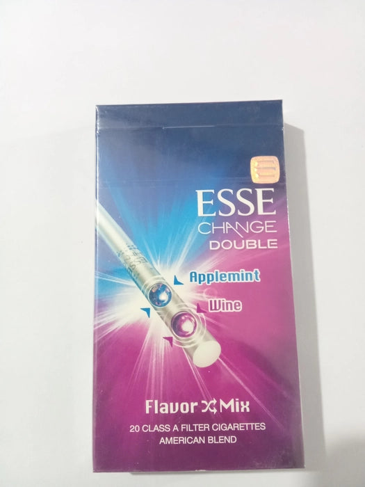 esselite cigarette Esse Double Change Applemint and Wine