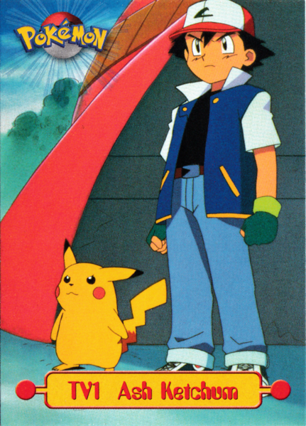 Ash Ketchum (TV1) [Topps Series 1 - TV Animation Edition]
