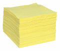 SpillTech 19 in Absorbent Pad, Fluids Absorbed: Chemical, Hazmat, Heavy, 29.1 gal, 100 PK - YPB100H