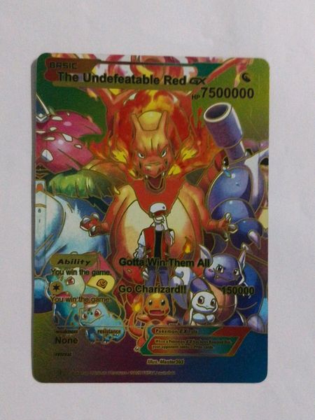 Gadgets > Office Supplies & Stationery | Rare The Undefeatable Red GX Pokemon  Card