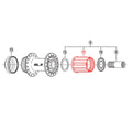 Corps de Roue Libre VTT SHIMANO SLX FH-M665 #Y3D398080