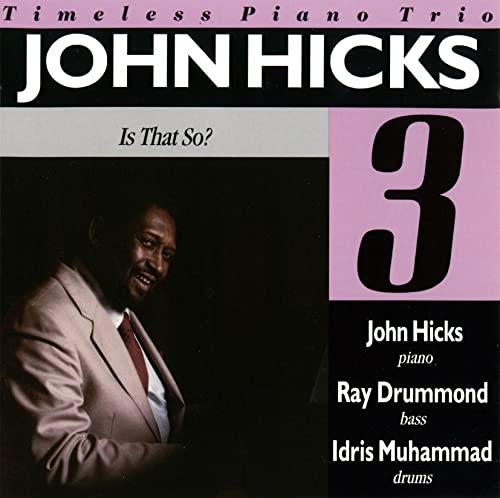 John Hicks - Is That So New Edition - Japan CD