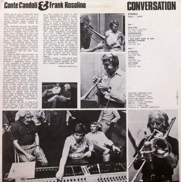 Conte Candoli & Frank Rosolino : Conversation (LP, Album)