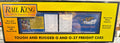 MTH Railking 30-70108A Christmas 50' Double Door Plugged Boxcar With LED Lights O SCALE NEW