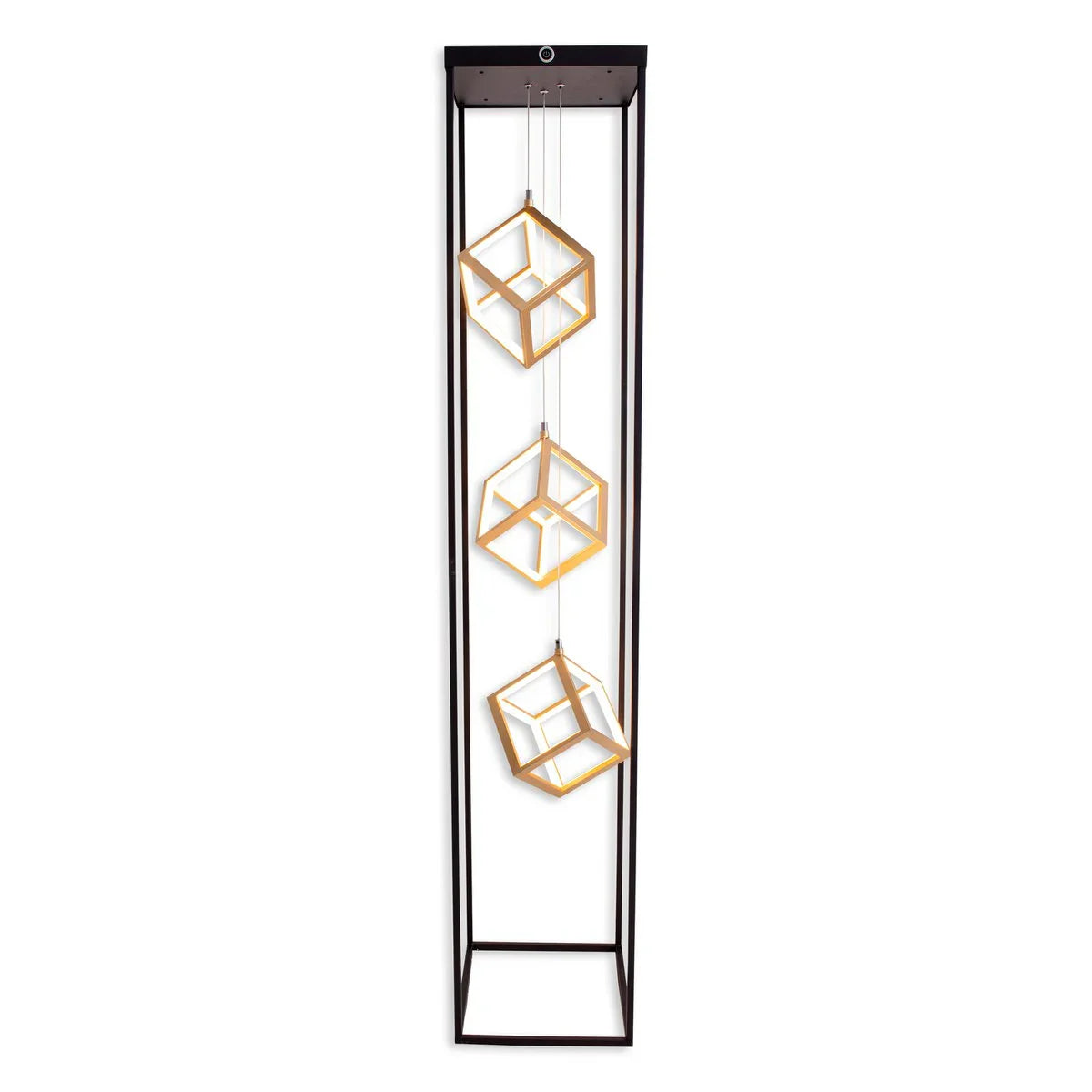 Aurélia Tripoli vloerlamp - Zwart/Goud