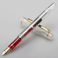 Acrylic Fountain Pen - Elegant Refillable Calligraphy Pen for Writers  Weddings