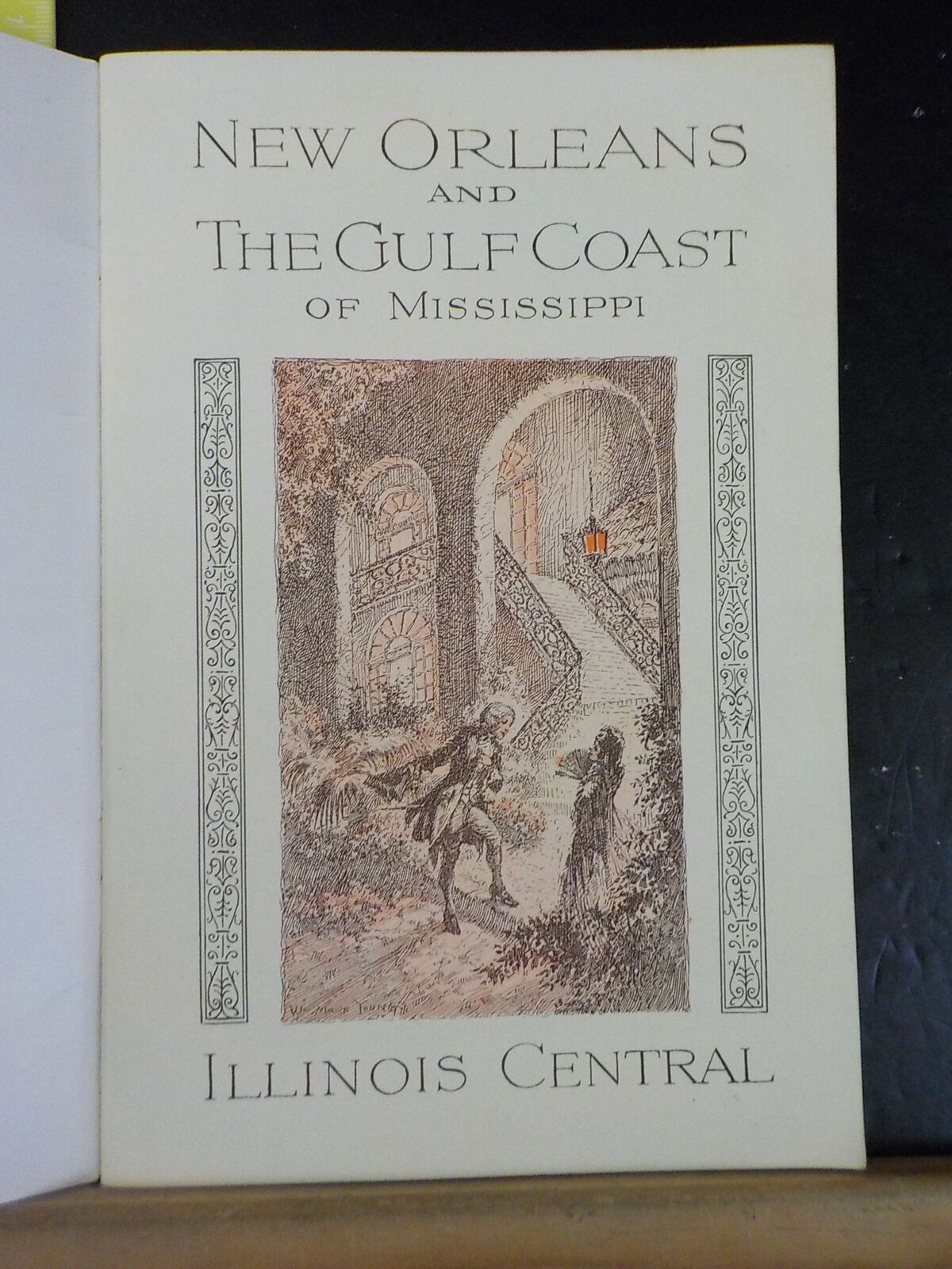 New Orleans and the Gulf Coast Illinois Central Railroad 1926 Stapled soft cover