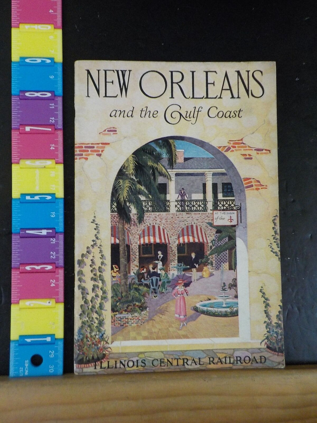 New Orleans and the Gulf Coast Illinois Central Railroad 1926 Stapled soft cover