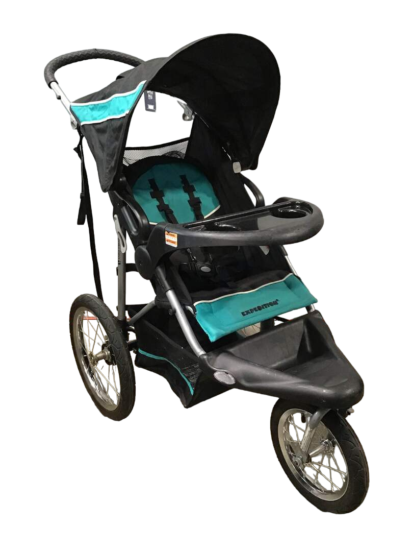 Shop Baby Trend Expedition Jogging Stroller, 2018, Teal at GoodBuy Gear