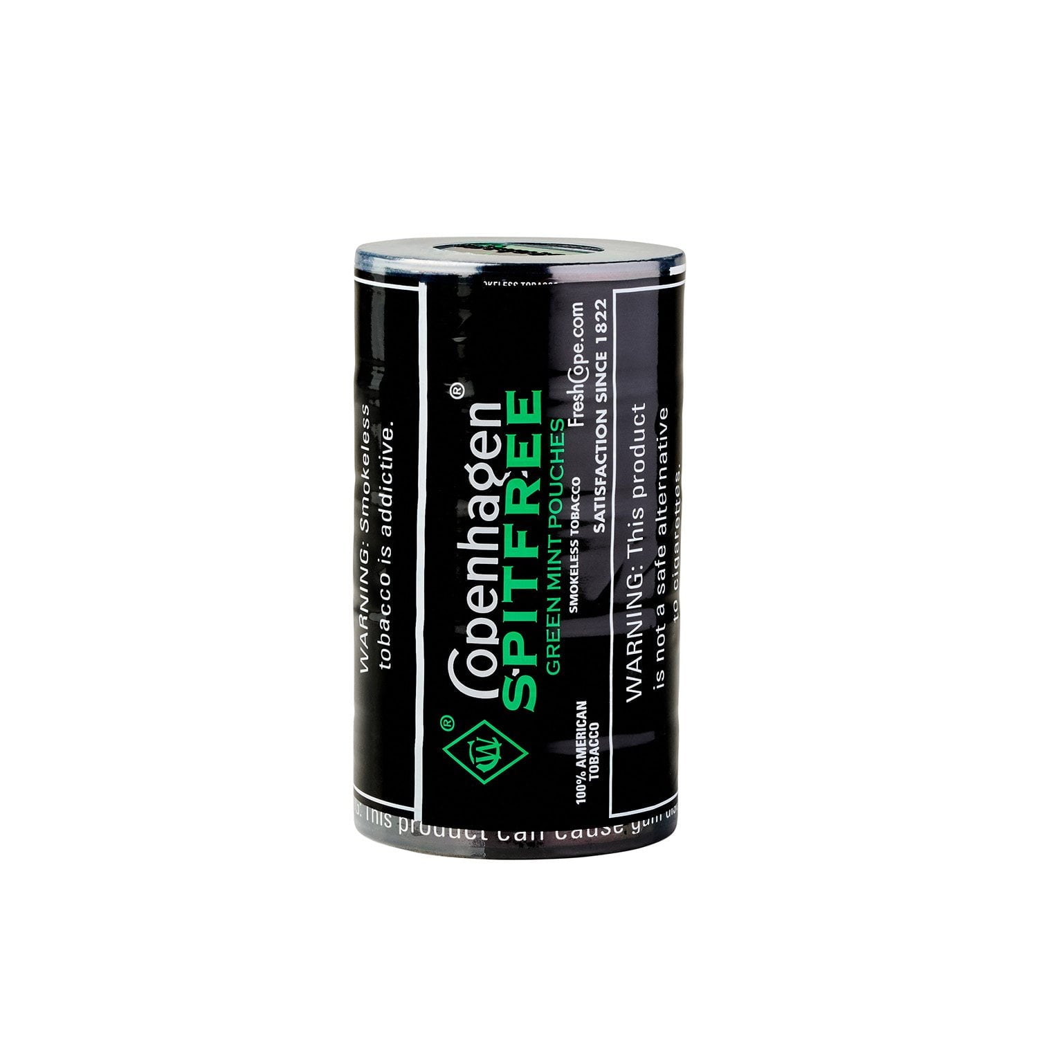 Copenhagen Spit Free Green Moist Tobacco, 1.2 oz., 5 pk
